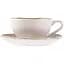 Чашка с блюдцем Krauff Grey Ferns L.Glinska 220 мл фарфора (24-319-011) - миниатюра 1