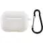 Чохол Silicone Case + Carbine для Apple AirPods Pro 2 White [74292] - мініатюра 1