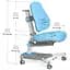 Детское кресло Evo-kids Omega (Y-220 KBL) - миниатюра 2