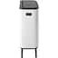 Бак для мусора Brabantia Bo Touch Bin Hi белый 2x30 л (130601) - миниатюра 3