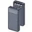 Портативний ЗП Power Bank Amaya F129 22.5W with cable 10000 mAh Black - мініатюра 1