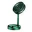 Аккумуляторный настольный вентилятор Telescopic Folding Fan Портативный складная мини USB ветродуйка Зеленый - миниатюра 3