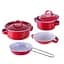 Дитячий набір посуду "Kitchenware" 620-B5(Red) каструля, пательня - мініатюра 1