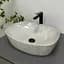 Умивальник VBI Olbia grey stone glossy накладний VBI-014302, Мрамор - мініатюра 4