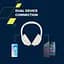 Наушники Canyon OnRiff 10 ANC Bluetooth Beige (CNS-CBTHS10BG) - миниатюра 3