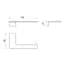 Тримач туалетного паперу Volle Solo cepillado níquel 2510.240102 Никель - мініатюра 2