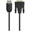 Кабель мультимедійний HDMI to DVI 3.0m 24M 4K60HZ HP (DHC-HD05-03M) - мініатюра 1