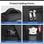 Рюкзак Oiwas Fashion Mens Backpack Oxford OCB4313WG 29L чорний - мініатюра 8