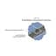 Система кріплення Spline systems для 3 сонячних панелей ФЕМ (94-00279) - мініатюра 5