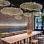 Декоративная люстра-облачко Led Cloud в золотом корпусе 150х85 см Арт. MJ 83-1500 GD Line F - миниатюра 1