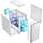 Корпус LogicConcept DART PRO ARGB MINI WHITE MESH fans 3x120 мм без БЖ mATX (AM-DART-PRO-ARGB-20) - миниатюра 2