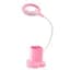 Настільна лампа Brille на батарейках з USB LED SL-88 5W Pink - мініатюра 7