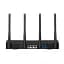 Роутер Mercusys MR27BE, чорний, WiFi 7 (5GHz до 2880 MB/s/2.4GHz до 688 MB/s), 1x2.5GLan/2xGLan, 1x2.5GWan, MLO, 4 зовнішніх - мініатюра 1