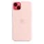 Силиконовый чехол CasePro Silicone Case with MagSafe Chalk Pink для iPhone 14 Plus - миниатюра 5