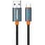 Дата кабель Amaya C58 USB to Type-C 100W (1m) Gray - миниатюра 1