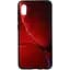 Чохол-накладка Toto Print Glass Space Case HuAwei Y5 2019 Rubin Red - мініатюра 1