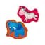 Магнітні бебі пазли "Зебра та слоненя" Vladi toys VT3208-12 - мініатюра 2