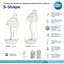 Бутылка антиколиковая Canpol babies S-Shape широкообразованная 310 мл (24/200) - миниатюра 12