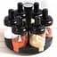 Набор для специй на подставке Spice rotating bottles JM-620 6 баночек Черный - миниатюра 8