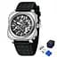 Наручний годинник чоловічий PD-1791 Black-Silver Pagani Design acs0031219 - мініатюра 1