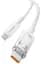 Кабель Baseus Explorer Smart Temperature Control Cable Type-C to Type-C 100W 1m P10319703221-00 White - миниатюра 2