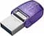 Flash Drive DT Duo 3C 128GB 200MB/s dual USB-A + USB-C Kingston teh0023311 - миниатюра 3