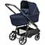 Коляска Peg-Perego Veloce Blue Shine SL 3 в 1 с подставкой к люльке синяя - миниатюра 4