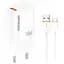 СЗУ Amaya U79S QC3.0 18W (1USB-A) + кабель USB to Type-C White - миниатюра 1