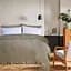 Покривало Lotus Home - Bellia khaki хакі 200x220 - мініатюра 2