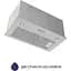 Витяжка вбудована Minola HBI 5627 GR 1000 LED - мініатюра 3