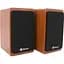 Колонки Kisonli X23BT, 2x5W, USB/AUX/BT, DC: 5V/1-2A, Wooden, BOX, Q12 - мініатюра 1
