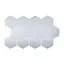 Дзеркальний декор Wall Sticker SW-00002512 акриловий самоклеючий 85х95 мм 12 шт. срібло - мініатюра 1