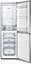 Холодильник Gorenje з нижньою морозильною камерою, 182х55х55см, 2 двері, 171(80)л, А+, NoFrost Plus, Зона св-ті, Сірий - мініатюра 2