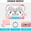 Чехол AhaStyle Silicone Case для Apple AirPods 4 Transparent Pink [CP-WG164-CPK] [133824] - миниатюра 3