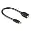 Кабель Atcom USB - micro USB V 2.0 (F/M), 0.1 м, чорний (3792) - мініатюра 1