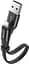 Кабель Baseus Nimble Cable USB to Lightning 2A 0.23m CALMBJ-B01 Black - миниатюра 2