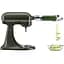 Кухонная машина KitchenAid Artisan 5KSM180WSEEG с откидным блоком 4.7 л Design 2024 Evergreen (5KSM180WSEEG) - миниатюра 6