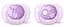 Пустушка Philips Avent Ultra Soft для дівчаток, 6-18 місяців , 2 шт. (SCF227/22) - мініатюра 1