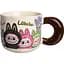 Кружка фарфоровая LABUBU Pure Happines 400 мл бежевый FM-21C - миниатюра 1