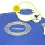 Балансувальна платформа Cornix кругла, пластикова Blue/Grey XR-0445 - мініатюра 5
