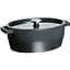 Каструля чавунна Pyrex Slow Cook з кришкою 33 см 5.8 л темно-сіра (6355146) - мініатюра 1