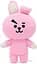 М'яка іграшка Кукі Cooky BT21 талісман Чонгука із BTS 35см BTS 41.01 - мініатюра 1