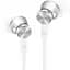 Наушники Xiaomi Mi-Earphones Basic Silver с микрофоном - миниатюра 1