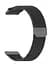 Універсальний ремінець DK Metal Milanesse Loop Magnetic Band для Huawei, Samsung, Xiaomi 22mm Black [36032] - мініатюра 2