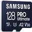 Карта пам'яті Samsung microSDXC PRO Ultimate 128GB Class 10 UHS-I U3 V30 A2 + USB Reader (MB-MY128SB/WW) [145484] - мініатюра 4