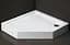 Поддон Dusel D402 100x100x13,5, Белый - миниатюра 2