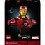 Конструктор LEGO Super Heroes Marvel Бюст Залізної Людини MK4, 436 деталей (76327) - мініатюра 1