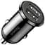 Автомобільний зарядний пристрій Baseus Grain Pro 4.8A 2USB (CCALLP-01) Black [67979] - мініатюра 1