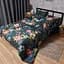 Комплект постельного белья Moon&Star Микросатин Premium Floral Nocturne Евро 200х220 наволочки 4х70х70 - миниатюра 2