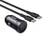 Адаптер автомобільний HOCO C to C cable Energy single port PD car charger Z62A |1Type-C, 30W/3A, PD/QC| - мініатюра 1